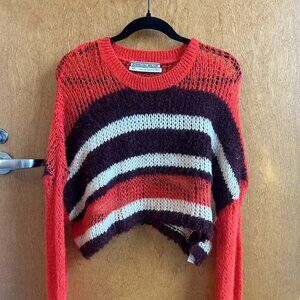 Orange Stripe Sweater (Kimchi Blue)